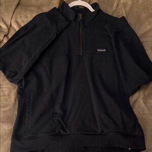 Patagonia Dark Blue Quarter-Zip Fleece